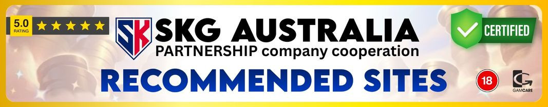 SKG Australia recommended sites certification banner